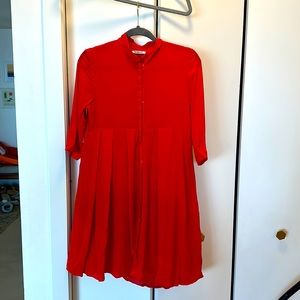 Cacharel red dress
